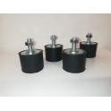 KIT PIEDINI ANTIVIBRANTI misura 40x30