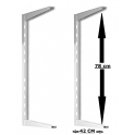 COPPIA DI STAFFA DA SOFFITTO