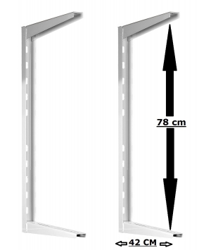 COPPIA DI STAFFA DA SOFFITTO